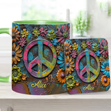 Hippie Soul - Personalized Hippie Accent Mug
