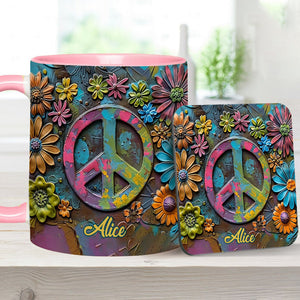 Hippie Soul - Personalized Hippie Accent Mug