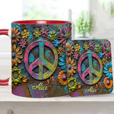 Hippie Soul - Personalized Hippie Accent Mug