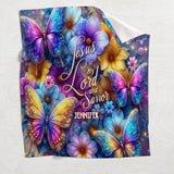 Jesus Is My Lord - Personalized Christian Blanket