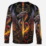 Heart Of A Dragon - Personalized Dragon All Over Shirt