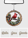 Drive Safe I'm Always With You - Personalized Memorial Car Ornament