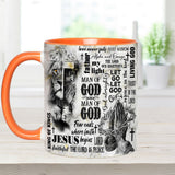 Man Of God - Personalized Christian Accent Mug