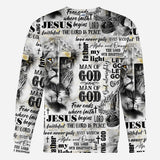 Man Of God - Personalized Christian All Over Shirt