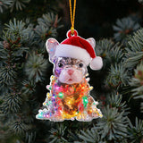 Merry Woofmas - Personalized Dog Ornament