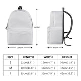 Construction Vehicle Letters - Personalized Kid Backpack & Pencil Case