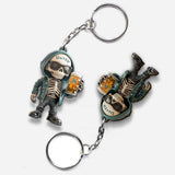 Cool Guys Drink Beer - Personalized Beer Keychain