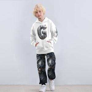 Awesome Train - Personalized Kid Hoodie & Kid Jogger Sweatpants