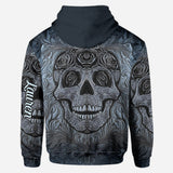 Cool Skull - Personalized Skull Hoodie and Leggings
