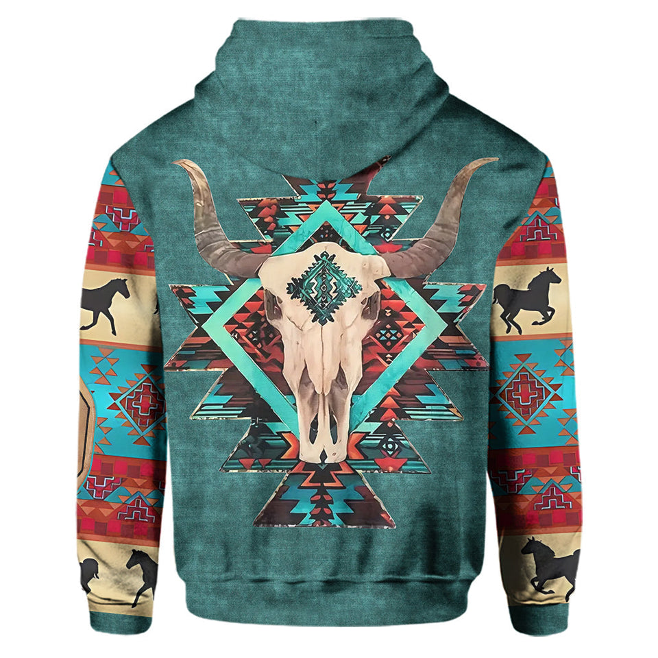 Strong Man - Personalized Western Outfit Hoodie and Sweatpants