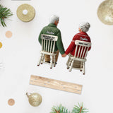 Growing Old Together - Personalized Couple 1 Layered Big Freestanding
