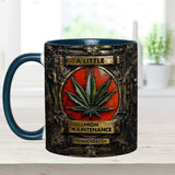 A Little High Maintenence - Personalized Weed Accent Mug