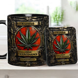 A Little High Maintenence - Personalized Weed Accent Mug