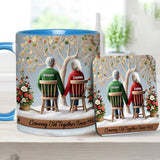 Growing Old Together - Personalized Couple Accent Mug