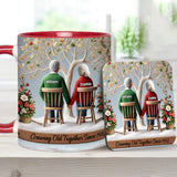 Growing Old Together - Personalized Couple Accent Mug