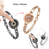 Sun And Moon Touch Vibrating Matching Bracelets - Couple Sun Moon Touch Matching Bracelets