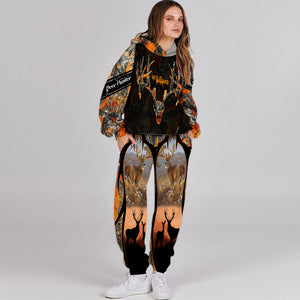 Love Hunting - Personalized Hunting Hoodie and Sweatpants