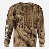 Love Hunting - Personalized Hunting All Over Shirt