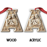 Believe - Personalized Christian Ornament