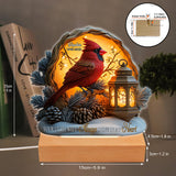 Your Light Will Always Shine In My Heart - Personalized Memorial Shaped Plaque Light Base