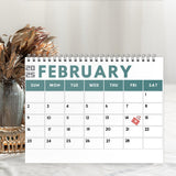 Sarcastic Desk Companion - Personalized Colleague Wall Calendar & Desk Calendar