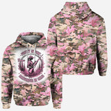 Pretty in Pink Dangerous in Camo - Personalized Hunting Hoodie and Leggings