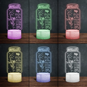 If I Had A Star Birth Flower Zodiac Sign - Gift for mom, grandma, daughter, wife, girlfriend, dad, grandpa, boyfriend, husband - Personalized Shaped Plaque Light Base