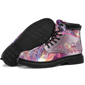 Breast Cancer Awareness Breast Cancer Awareness All Season Boots 0622