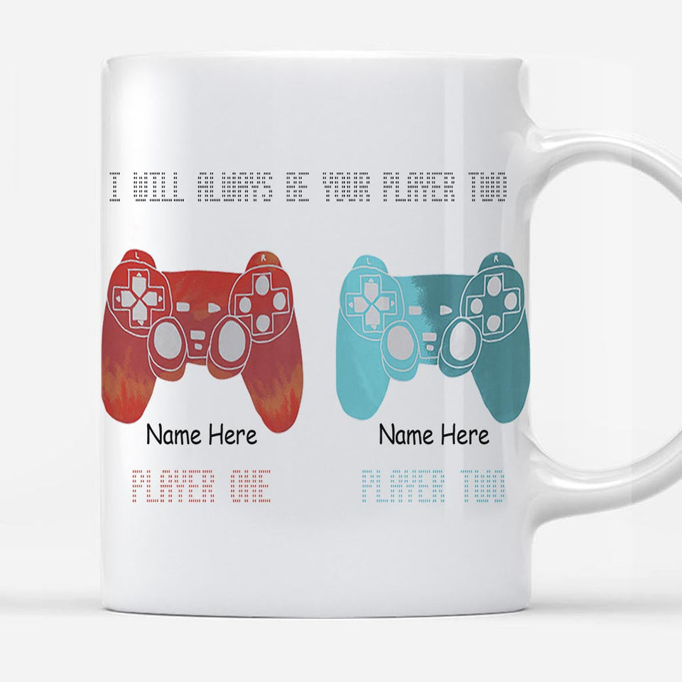 I Will Always Be Your Player Two - Personalized Video Game Mug