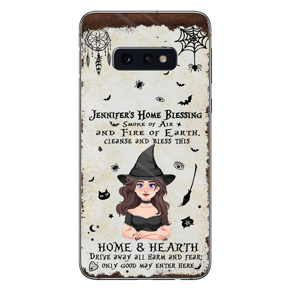 Home Blessing - Personalized Witch Phone Case