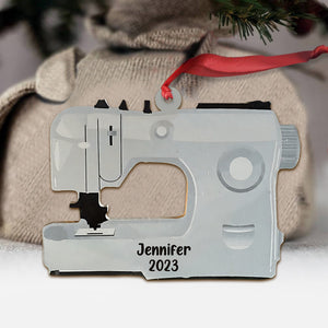 Love Sewing - Personalized Sewing Ornament