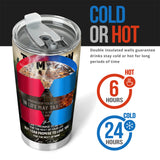 Father And Son Hunting Partners For Life - Personalized Hunting Tumbler