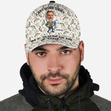 Can't Work Today My Arm Is In A Cast - Personalized Fishing Classic Cap