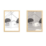 Line Art Painting Lamp