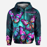 Grandma's Butterflies - Personalized Grandma All Over Shirt