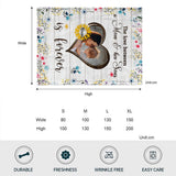 If We Had A Flower - Personalized Mother Blanket