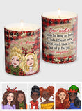 Dear Bestie - Personalized Bestie Candle With Wooden Lid