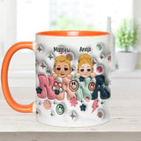 Best Grandma/Nana/Mimi Ever - Gift for grandma - Personalized Accent Mug