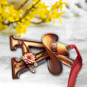 Strong Cowboy - Personalized Ornament