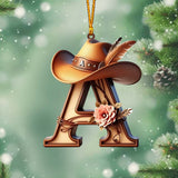 Strong Cowboy - Personalized Ornament