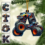 Strong Cars - Personalized Kid Ornament