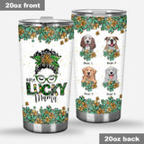 One Lucky Mama - Personalized Patrick's Day Dog Tumbler