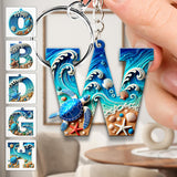 Love Turtle - Personalized Turtle Keychain