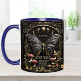 Stay Wild Moon Child - Personalized Hippie Accent Mug