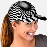 Love Golf Cap With Printed Vent Holes