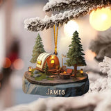 Camp Life - Personalized Camping Ornament