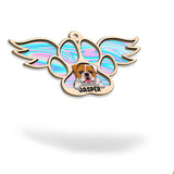 Hologram Angel - Personalized Dog Suncatcher