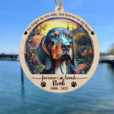 Colorful Dog Cat - Personalized Dog Suncatcher