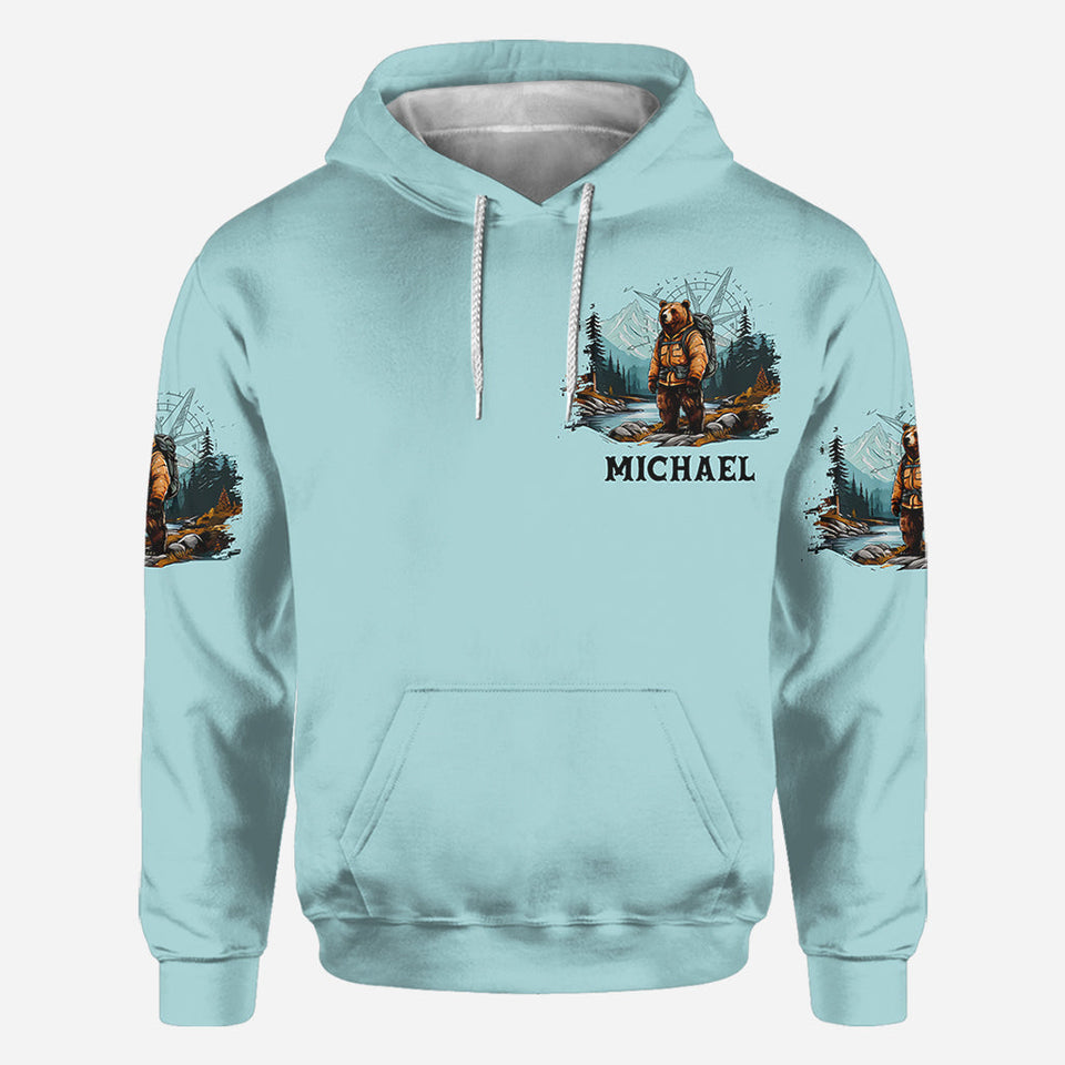 Wander Bear - Personalized Camping All Over Shirt