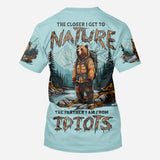 Wander Bear - Personalized Camping All Over Shirt